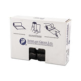High-density Commercial Can Liners, 16 Gal, 6 Microns, 24" X 33", Black, 1,000-carton