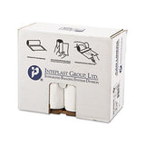 Low-density Commercial Can Liners, 30 Gal, 0.7 Mil, 30" X 36", White, 200-carton