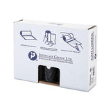 Low-density Commercial Can Liners, 60 Gal, 1.4 Mil, 38" X 58", Black, 100-carton