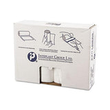 High-density Commercial Can Liners Value Pack, 60 Gal, 12 Microns, 38" X 58", Clear, 200-carton