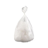 High-density Commercial Can Liners Value Pack, 60 Gal, 14 Microns, 38" X 58", Clear, 200-carton