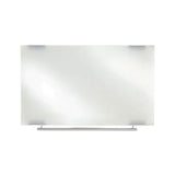 Clarity Glass Dry Erase Boards, Frameless, 72 X 36