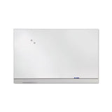 Magnetic Dry Erase Board, Coated Steel, 72 X 46, Aluminum Frame