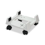 Mobile Cpu Stand, 8.75w X 10d X 5h, Light Gray
