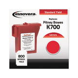 Compatible Red Postage Meter Ink, Replacement For Pitney Bowes 797-0 (7970), 800 Page-yield