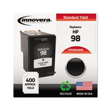 Remanufactured Black High-yield Ink, Replacement For Hp 98 (c9364a), 400 Page-yield