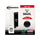 Remanufactured Black High-yield Ink, Replacement For Hp 564xl (cb321wn), 550 Page-yield