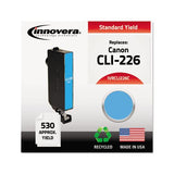 Remanufactured Cyan Ink, Replacement For Canon Cli-226 (4547b001aa), 530 Page-yield