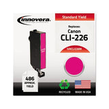 Remanufactured Magenta Ink, Replacement For Canon Cli-226 (4548b001), 486 Page-yield