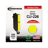 Remanufactured Yellow Ink, Replacement For Canon Cli-226 (4549b001aa), 525 Page-yield