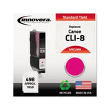 Remanufactured Magenta Ink, Replacement For Canon Cli8m (0622b002), 498 Page-yield