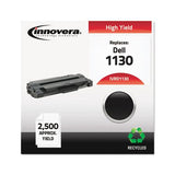 Remanufactured Black Toner, Replacement For Dell 1130 (330-9523), 2,500 Page-yield