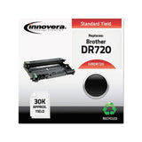 Remanufactured Black Drum Unit, Replacement For Brother Dr720, 30,000 Page-yield