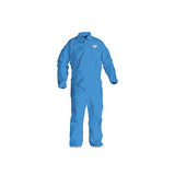 A60 Elastic-cuff, Ankle & Back Coveralls, Blue, 2x-large, 24-case