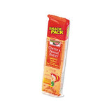Sandwich Crackers, Cheese And Peanut Butter, 8-piece Snack Pack, 12-box