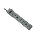 Guardian Premium Surge Protector, 7 Outlets, 6 Ft Cord, 540 Joules, Gray
