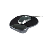 Memory Foam Mouse Pad Wrist Pillow, Black