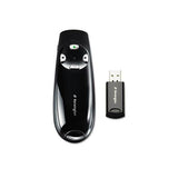 Wireless Presenter Pro With Green Laser, 150 Ft. Range, Black