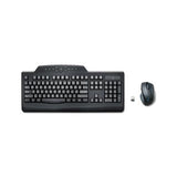 Pro Fit Wireless Media Desktop Set, 2.4 Ghz Frequency-30 Ft Wireless Range, Black