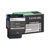C540h1kg Return Program High-yield Toner, 2500 Page-yield, Black