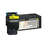C540h2yg High-yield Toner, 2000 Page-yield, Yellow