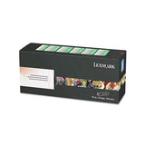 C734a4cg (c734-c736-x734-x736-x738) Return Progam Toner, 6,000 Page-yield, Cyan