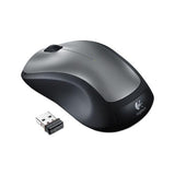 M310 Wireless Mouse, 2.4 Ghz Frequency-30 Ft Wireless Range, Left-right Hand Use, Silver-black