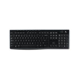 K270 Wireless Keyboard, Usb Unifying Receiver, Black