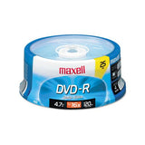 Dvd-r Discs, 4.7gb, 16x, Spindle, Gold, 25-pack