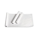 Exam Table Paper, Deluxe Crepe, 18" X 125ft, White, 12 Rolls-carton