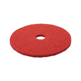 Low-speed Buffer Floor Pads 5100, 20" Diameter, Red, 5-carton