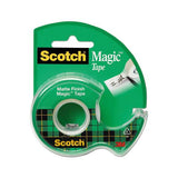 Magic Tape In Handheld Dispenser, 1" Core, 0.75" X 25 Ft, Clear