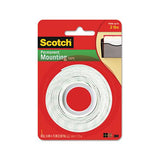 Foam Mounting Double-sided Tape, 1-2" Wide X 75" Long