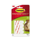 Poster Strips Value Pack, 5-8" X 1 3-4", White, 48-pack