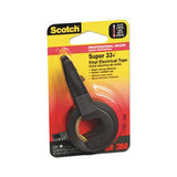 Super 33+ Vinyl Electrical Tape, 1" Core, 0.5" X 5.5 Yds, Black