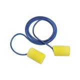E·a·r Classic Earplugs, Corded, Pvc Foam, Yellow, 200 Pairs