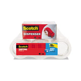 3850 Heavy-duty Packaging Tape With Dp300 Dispenser, 3" Core, 1.88" X 54.6 Yds, Clear, 6-pack