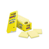 Canary Yellow Note Pads, 3 X 3, 90-sheet, 24-pack