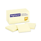 Self-stick Notes, 3 X 3, Yellow, 100-sheet, 18-pack