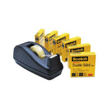 Double-sided Tape, 1" Core, 0.5" X 75 Ft, Clear, 6-pack