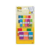 1-2" And 1" Page Flag Value Pack, Nine Assorted Colors, 320-pack