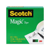 Magic Tape Refill, 1" Core, 0.75" X 36 Yds, Clear