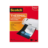 Laminating Pouches, 3 Mil, 9" X 11.5", Gloss Clear, 50-pack
