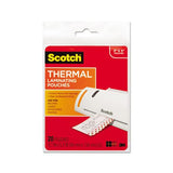 Laminating Pouches, 5 Mil, 5.38" X 3.75", Gloss Clear, 20-pack