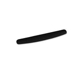 Antimicrobial Foam Keyboard Wrist Rest, Nonskid Base, Black
