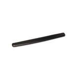 Gel Thin Wrist Rest, Extended Length, Black Leatherette