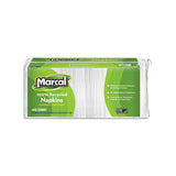 100% Recycled Luncheon Napkins, 11.4 X 12.5, White, 400-pack, 6pk-ct