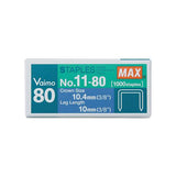 Vaimo 11 Staples, 0.38" Leg, 0.5" Crown, Steel, 1,000-box