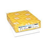 Classic Crest Stationery, 97 Bright, 24 Lb, 8.5 X 11, Solar White, 500-ream