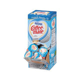 Liquid Coffee Creamer, French Vanilla, 0.38 Oz Mini Cups, 50-box, 4 Boxes-carton, 200 Total-carton